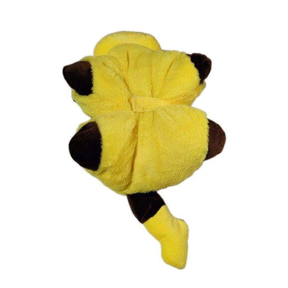 AUTHENTIC 2018 Pokémon Center Pikachu Large Sleeping Plush Cushion 18" Rare Tag - Picture 2 of 6